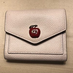 Coach leather French style wallet and card holder